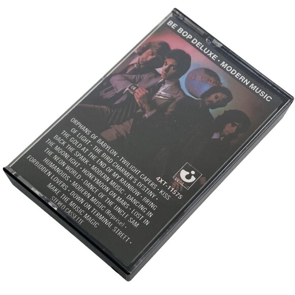 BE BOP Deluxe Modern Music Cassette Tape Art Glam Rock  Harvest EMI Records - Picture 2 of 9
